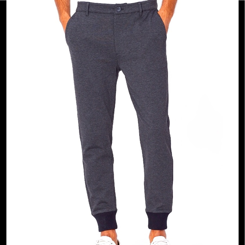Men’s PAIGE “Iced Black” Joggers, Size 29